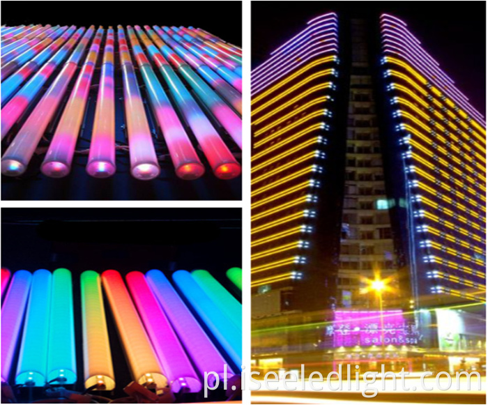 Rurka LED DMX na zewnątrz dmx led tube for outdoor